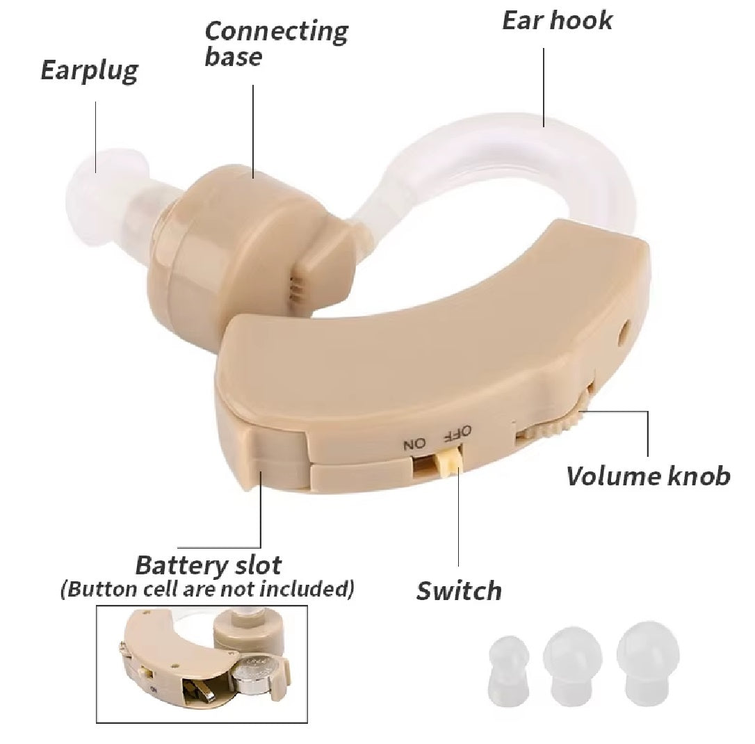 Audífono amplificador + OBSEQUIO: Has que tus seres queridos vuelvan a escuchar tu voz
