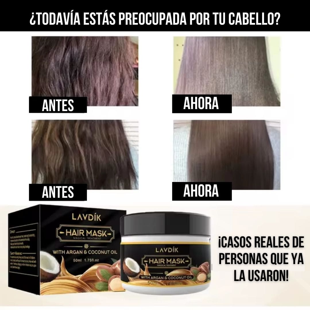 Mascarilla con Keratina | ¡Resultados Duraderos! 60gr!