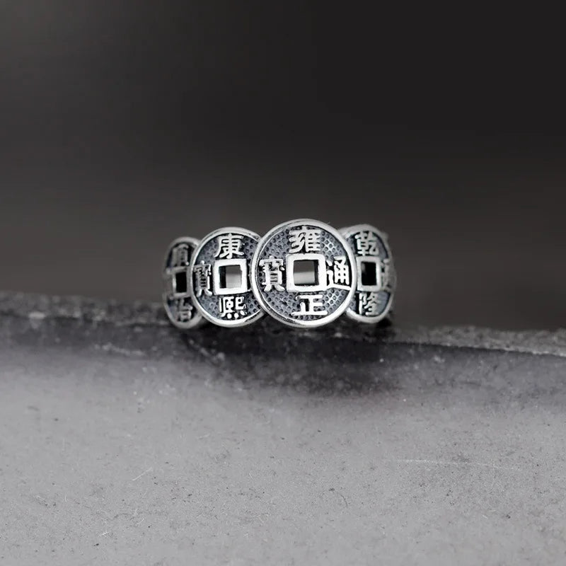 ANILLO DE LA FORTUNA DE LOS 5 EMPERADORES