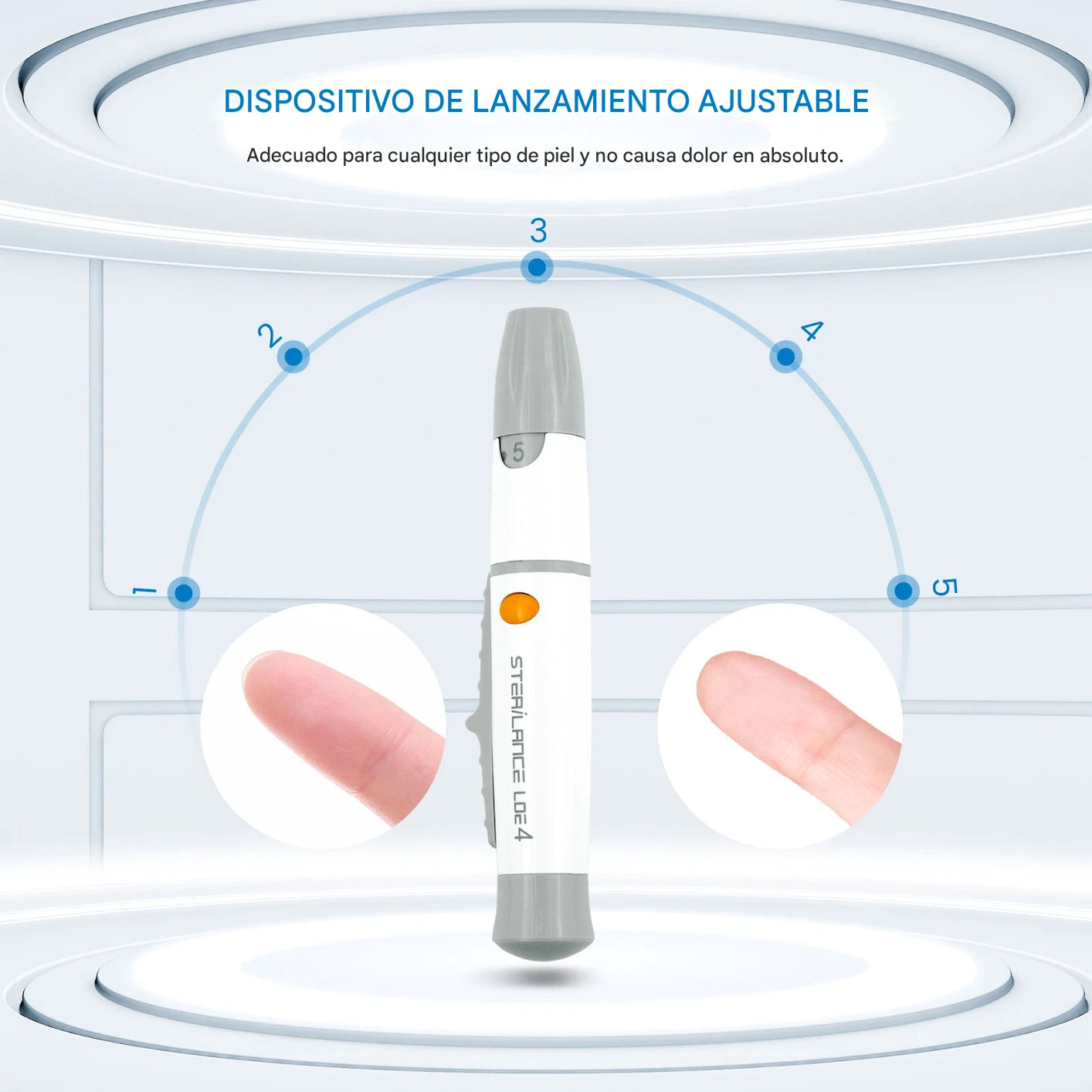 Medidor de Glucosa en Sangre YASEE GLS‑77 – Kit Completo (50 Tiras + 50 Lancetas)