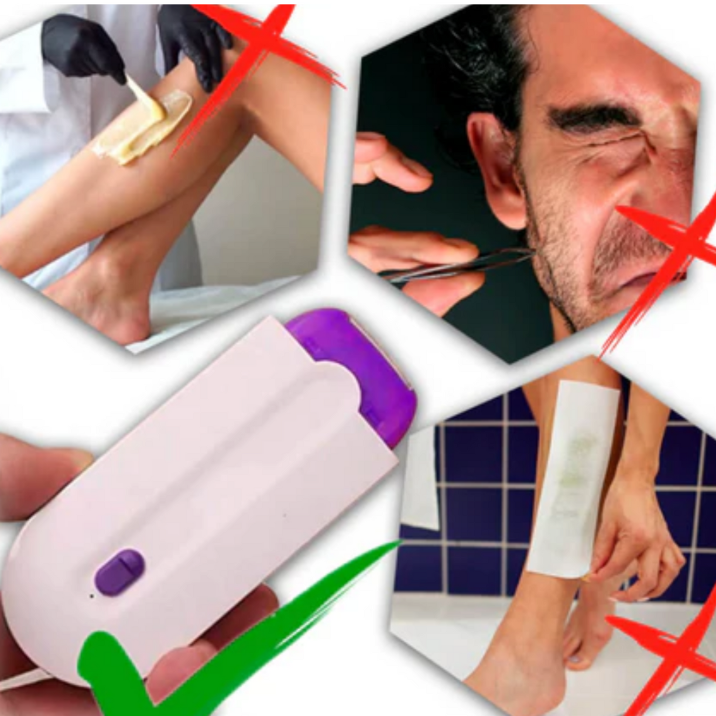 Glow™ Laser Hair Remover – ¡Adiós al vello sin dolor ni esfuerzo!
