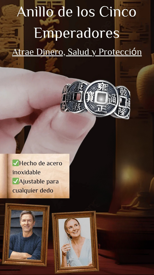 Exclusivo Anillo Cinco Emperadores (Five Emperor Ring)