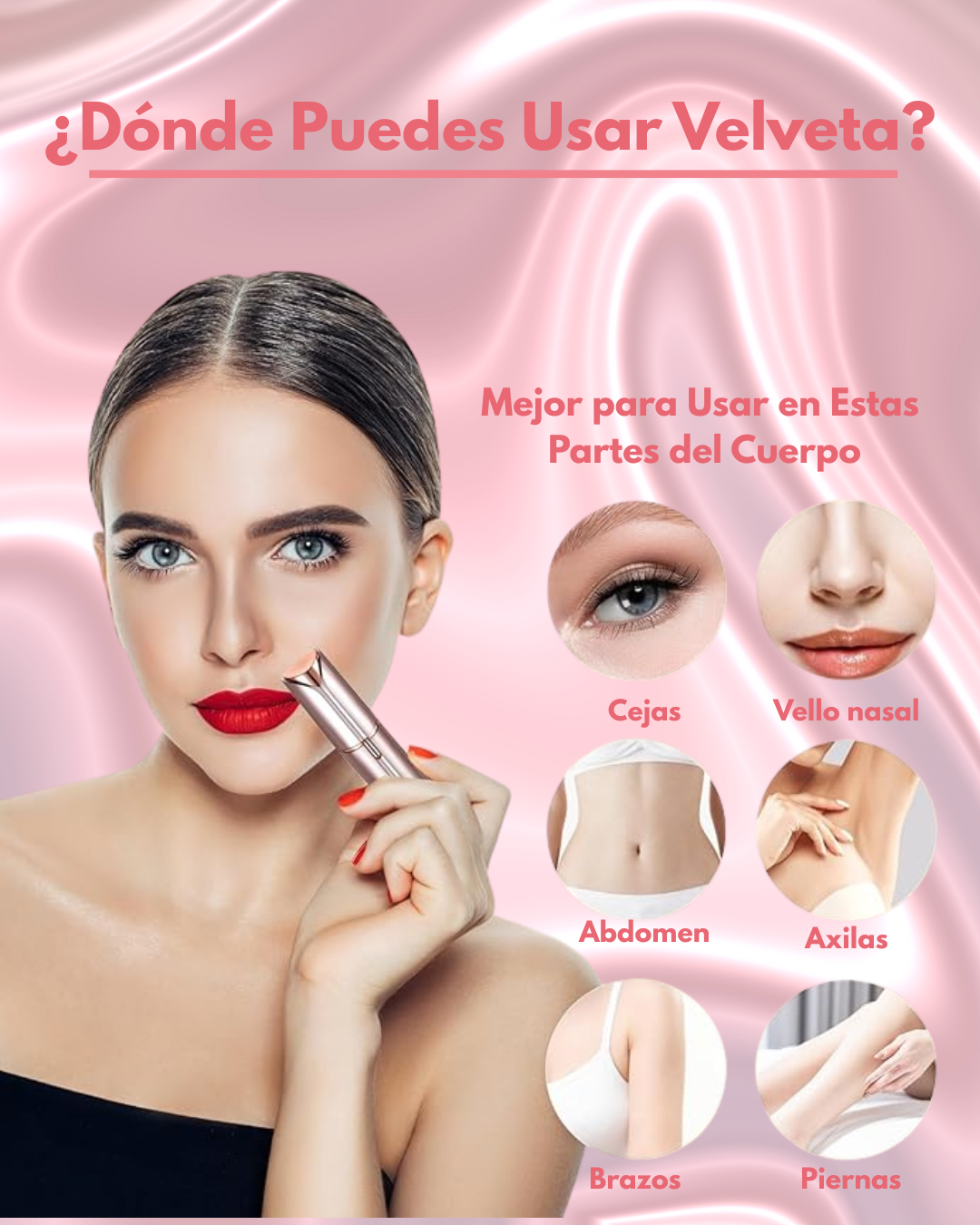 Depiladora Facial Velveta