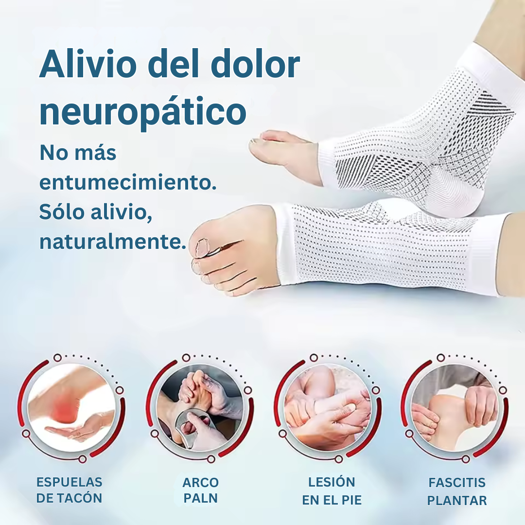 2x1 Hoy – Piedeluxe® Calcetines terapéuticos de lujo