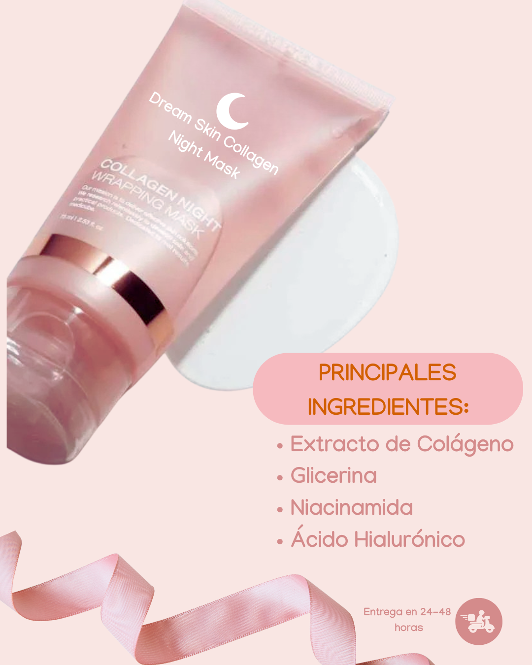 Mascarilla Nocturna de Colágeno Dream Skin