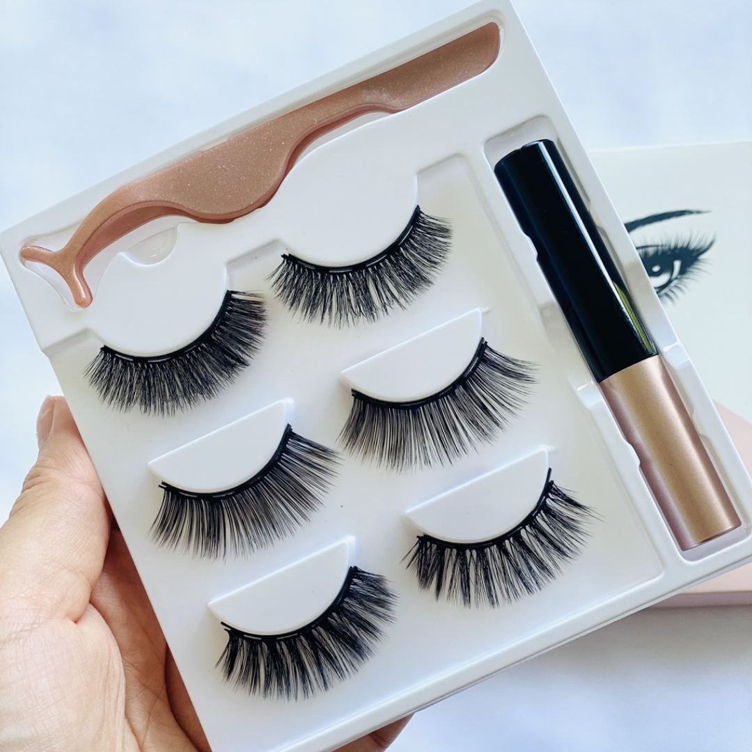 Pestañas Magnéticas reutilizables (Pack 3 pares)