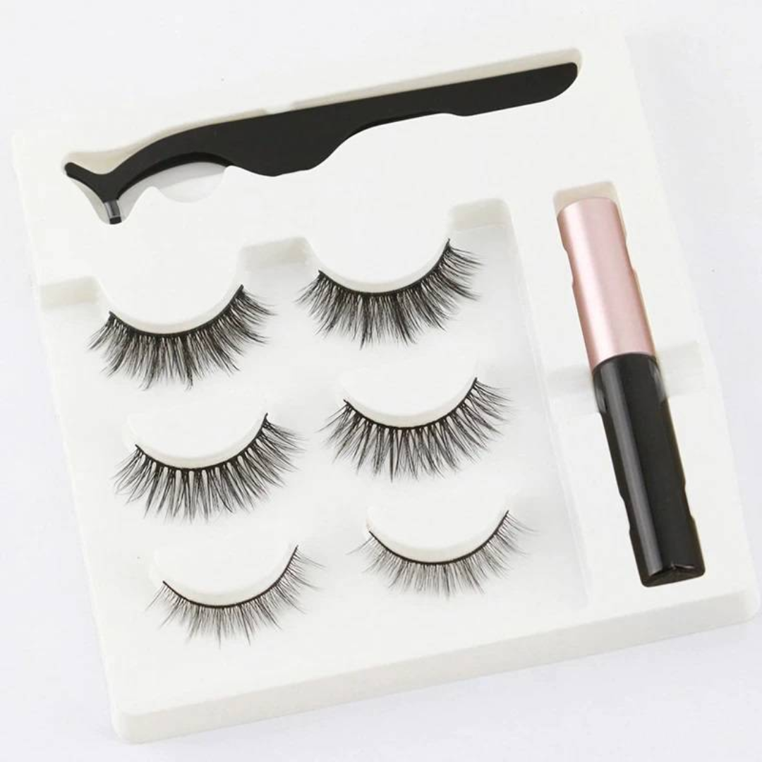 Pestañas Magnéticas reutilizables (Pack 3 pares)