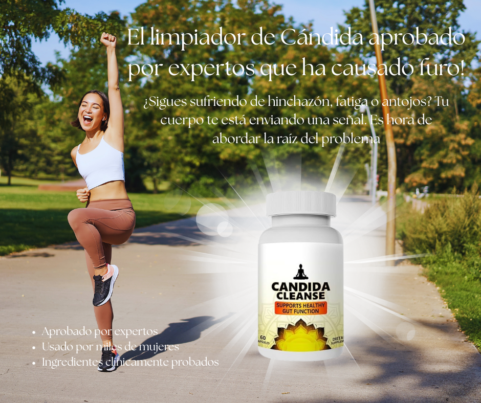 Candida Cleanse® – Controla los antojos, alivia la hinchazón abdominal y combate la fatiga