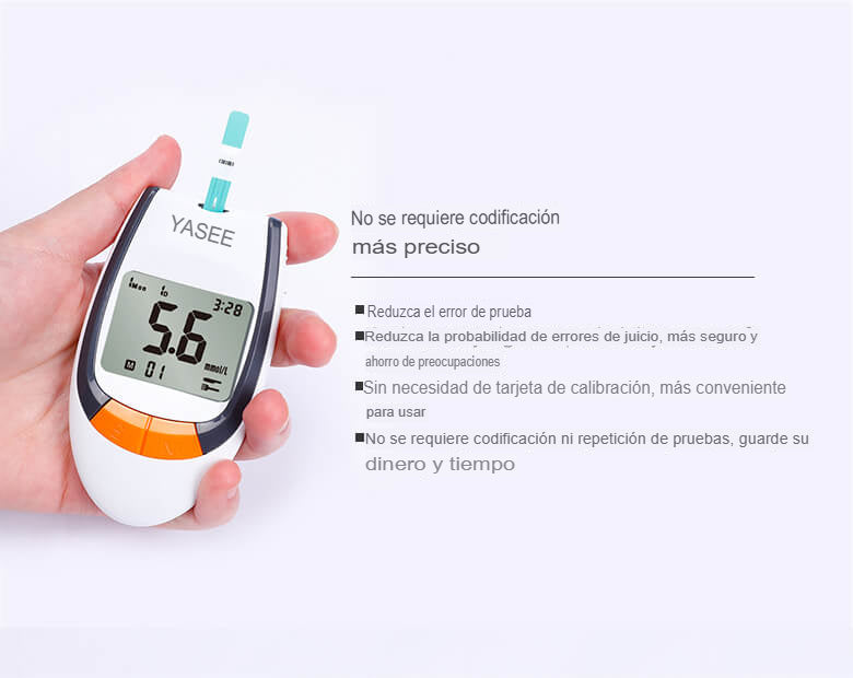 Medidor de glucosa en sangre
