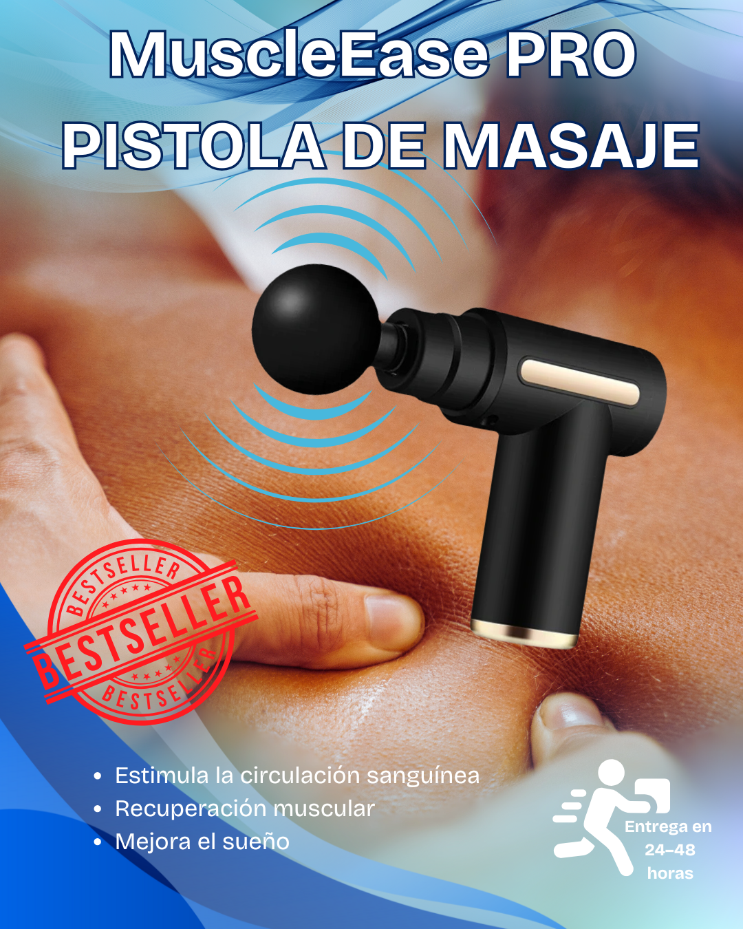 MuscleEase Pro Pistolade Masaje