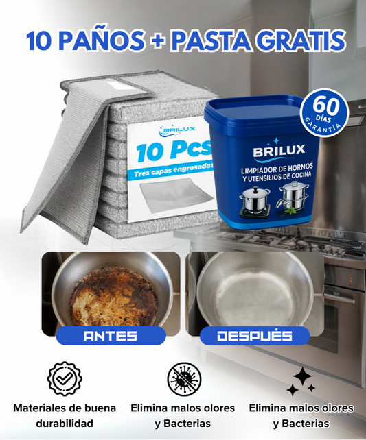 BRILUX® | x6 PAÑOS DE ALAMBRE MULTIUSO