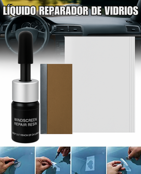 Repara Parabrisas en Minutos con Resina Profesional
