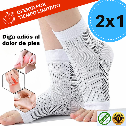 2x1 Hoy – Piedeluxe® Calcetines terapéuticos de lujo