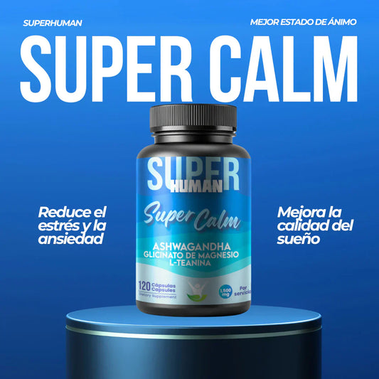 Super Calm - Cápsulas Relajación y Enfoque Total, 100% Natural