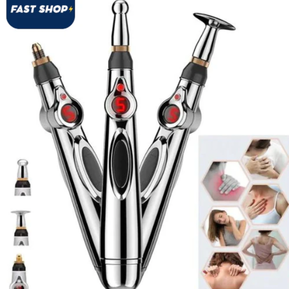 Lápiz Eléctrico de Acupuntura y Masaje 3 en 1 - AcuPen©