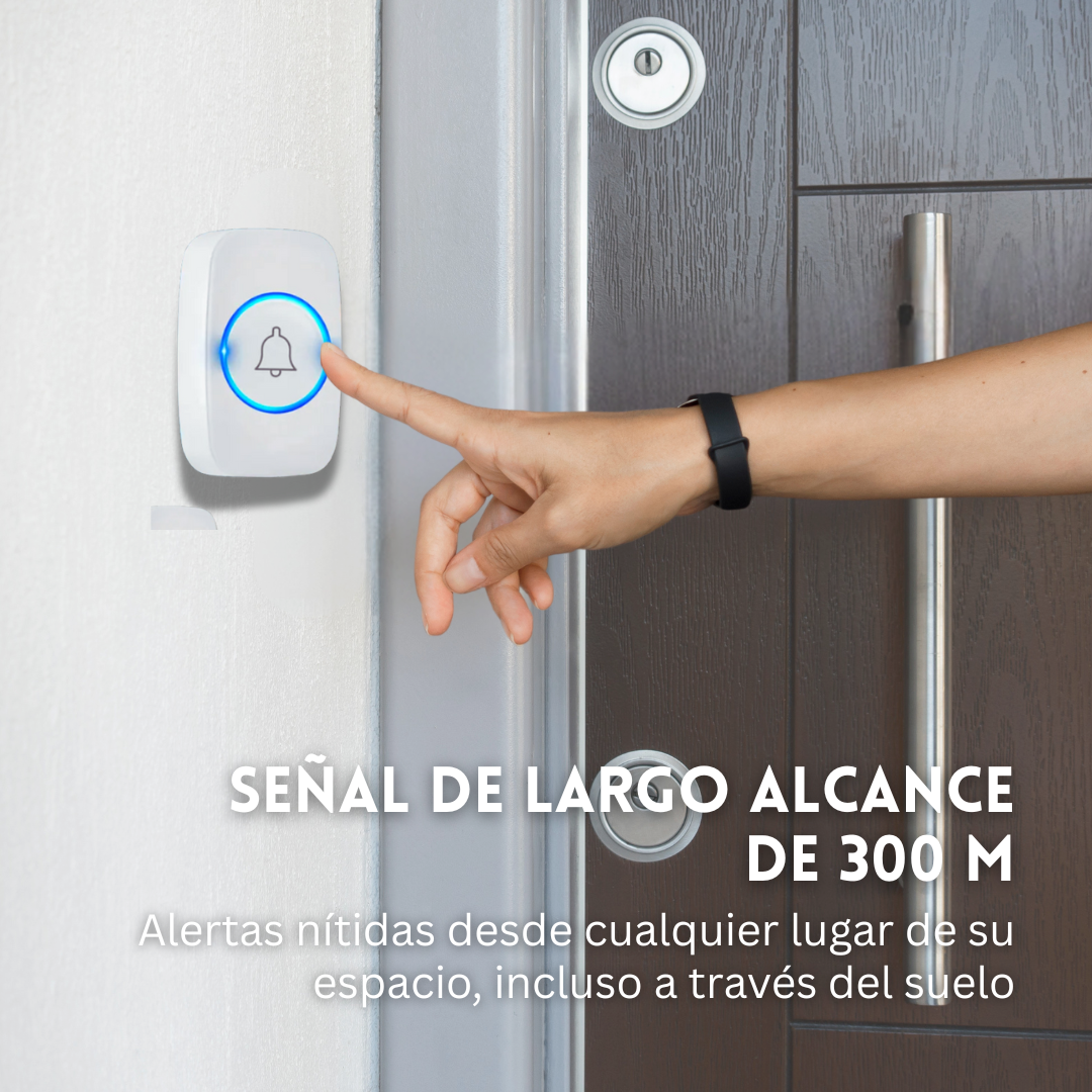 LuzCampana - Proteja a sus seres queridos con el timbre inalámbrico inteligente