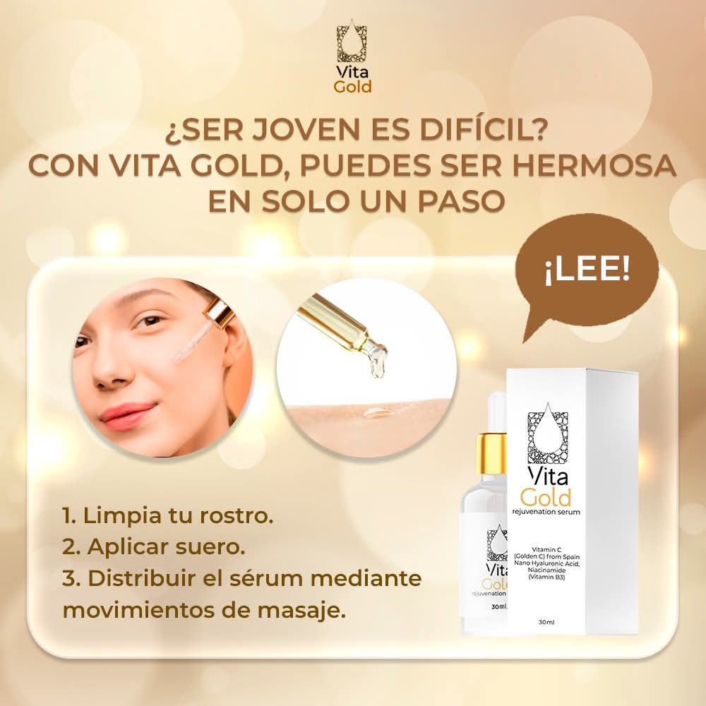 Vitagold - 20 AÑOS MENOS EN 5 MINUTOS