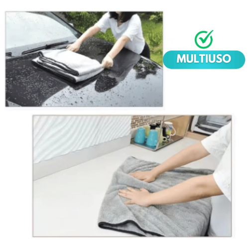 ¡PROMO 3X1! AbsorbMax® PAÑO PROFESIONAL DE MICROFIBRA SUPER ABSORBENTE