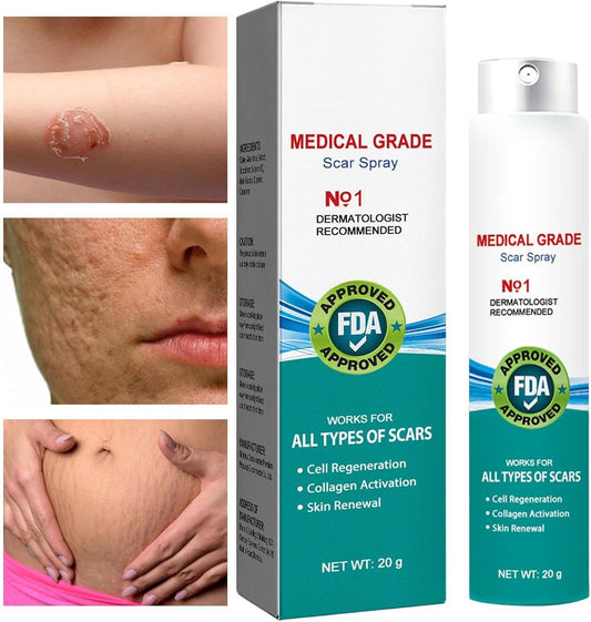 Spray Médico Regenerador de Cicatrices – Piel Lisa y Uniforme en Semanas