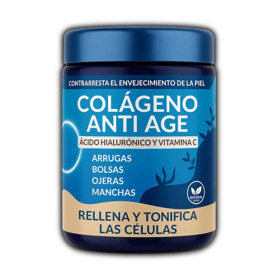 Rejuvenece en 9 Días: Colágeno Anti Age para Arrugas, Bolsas y Manchas