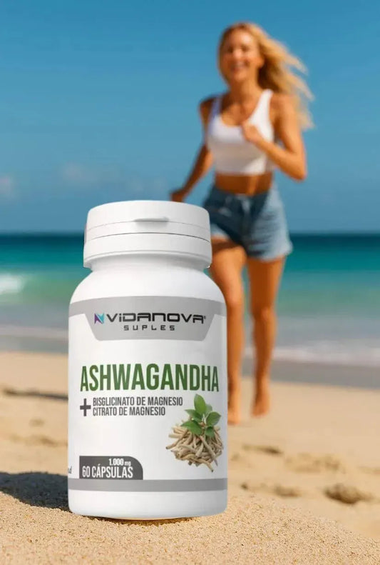 🌿 ASHWAGANDHA + MAGNESIO™ ORIGINAL 🔥 – Relájate, Duerme Mejor y Recupera tu Energía