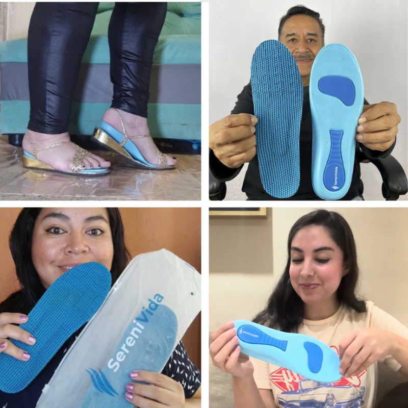 ComfyFeet Pro™ – Plantillas Ortopédicas de Alivio Total para Pies Cansados
