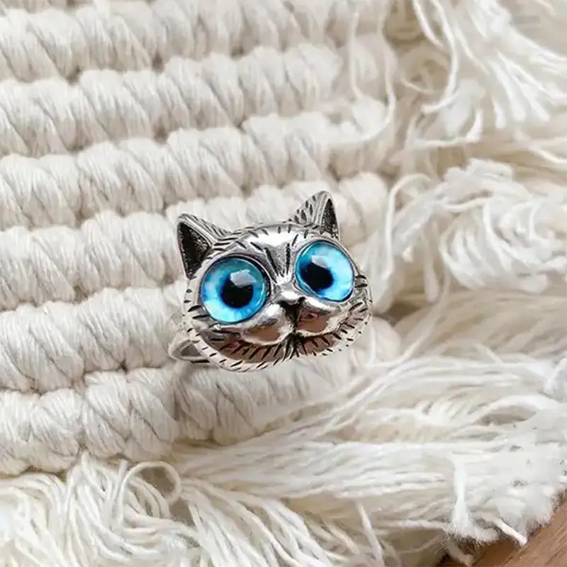 BigEyes - Anillo Ajustable en Plata (Oferta limitada 2X1)