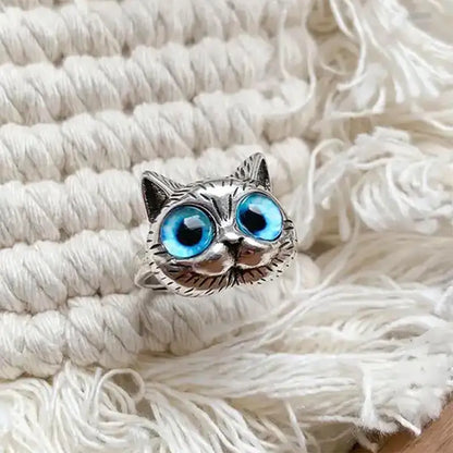BigEyes - Anillo Ajustable en Plata (Oferta limitada 2X1)