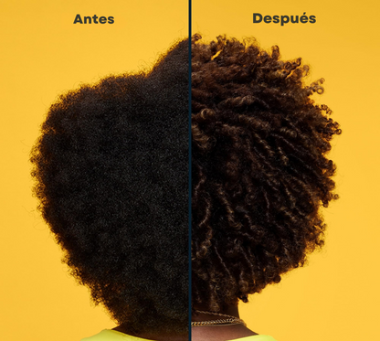 Coccola Curly Hair Mask con Keratina y Aceite de Coco – Antifrizz e Hidratación para Cabello Rizado y Seco