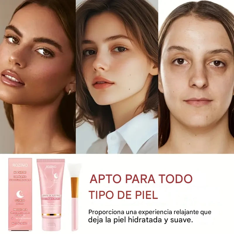 Mascarilla de Colágeno Nocturna | Renueva tu piel con el primer uso