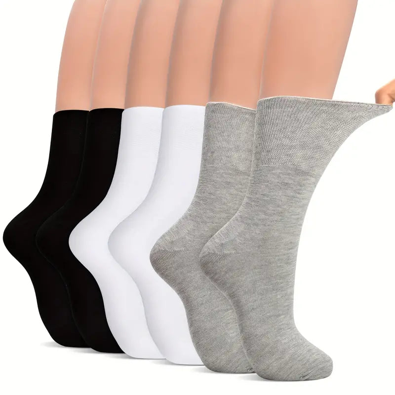 ComforPaso™ – Calcetines Ultra Suaves para Pie Diabético (4 Pares)