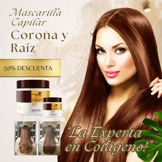 Mascarilla Capilar Corona y Raíz