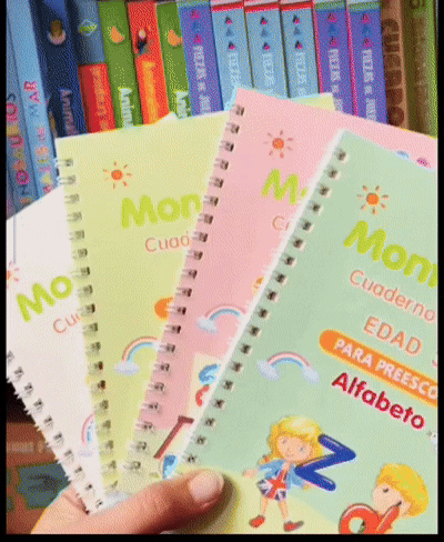 Mi primer cuaderno de práctica de escritura para niños