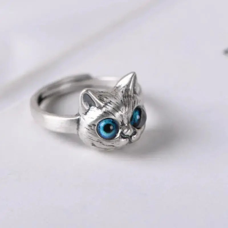 BigEyes - Anillo Ajustable en Plata (Oferta limitada 2X1)