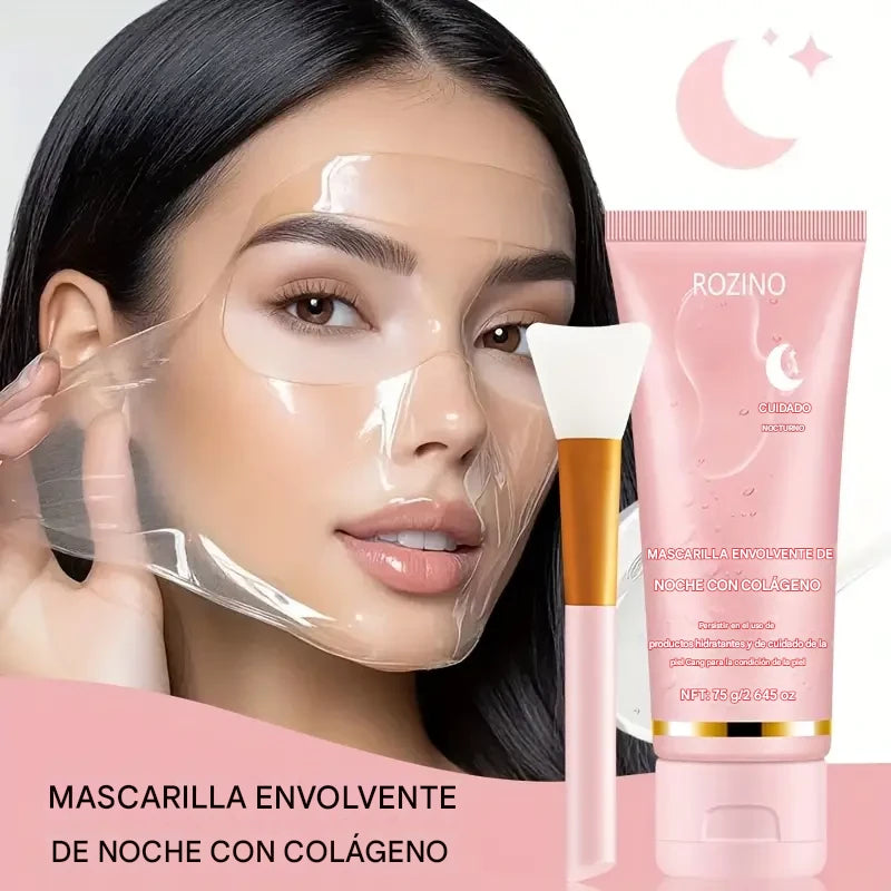 Mascarilla de Colágeno Nocturna | Renueva tu piel con el primer uso