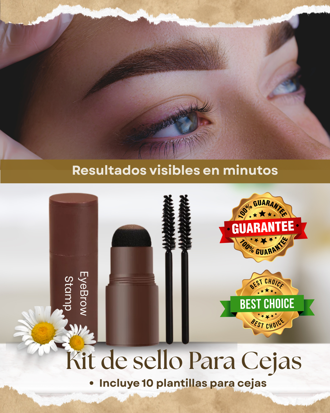 InstaBrow Kit de Sello para Cejas