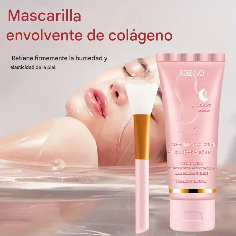 Mascarilla de Colágeno Nocturna | Renueva tu piel con el primer uso