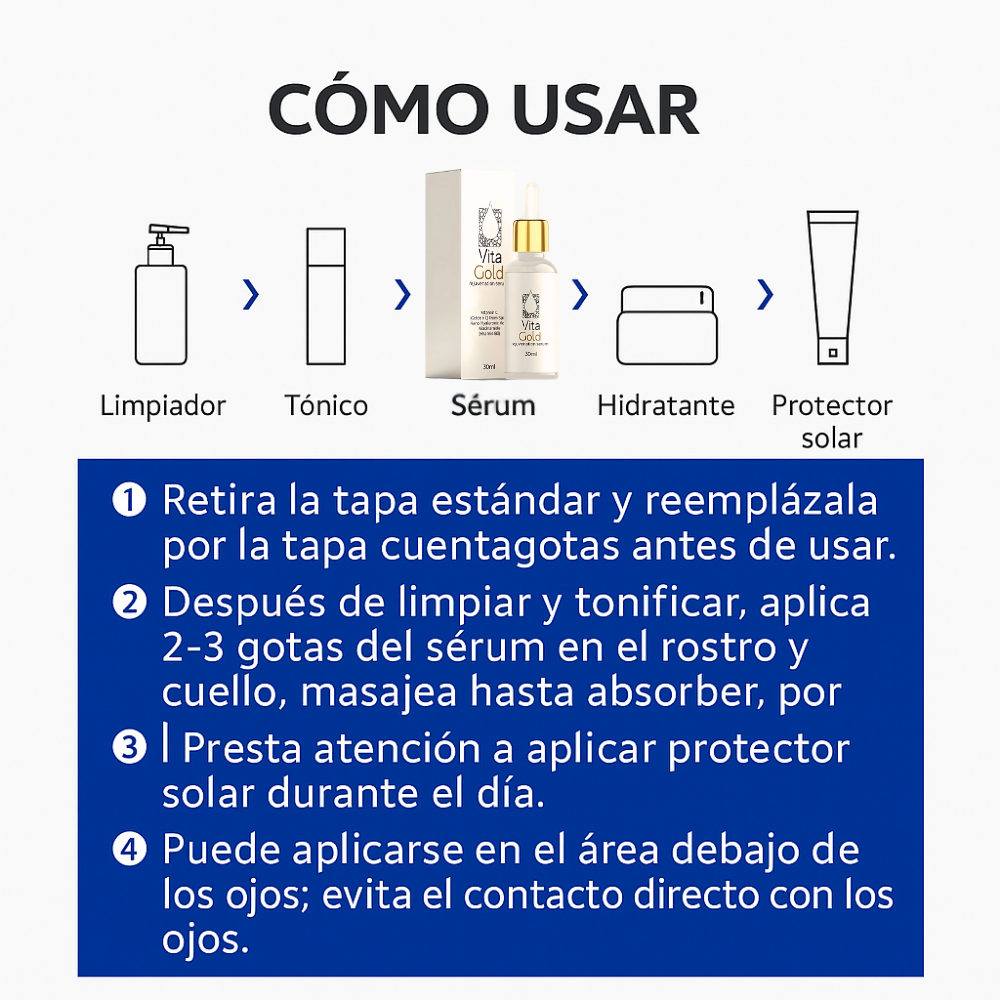 VitaGold - Crema Antiedad