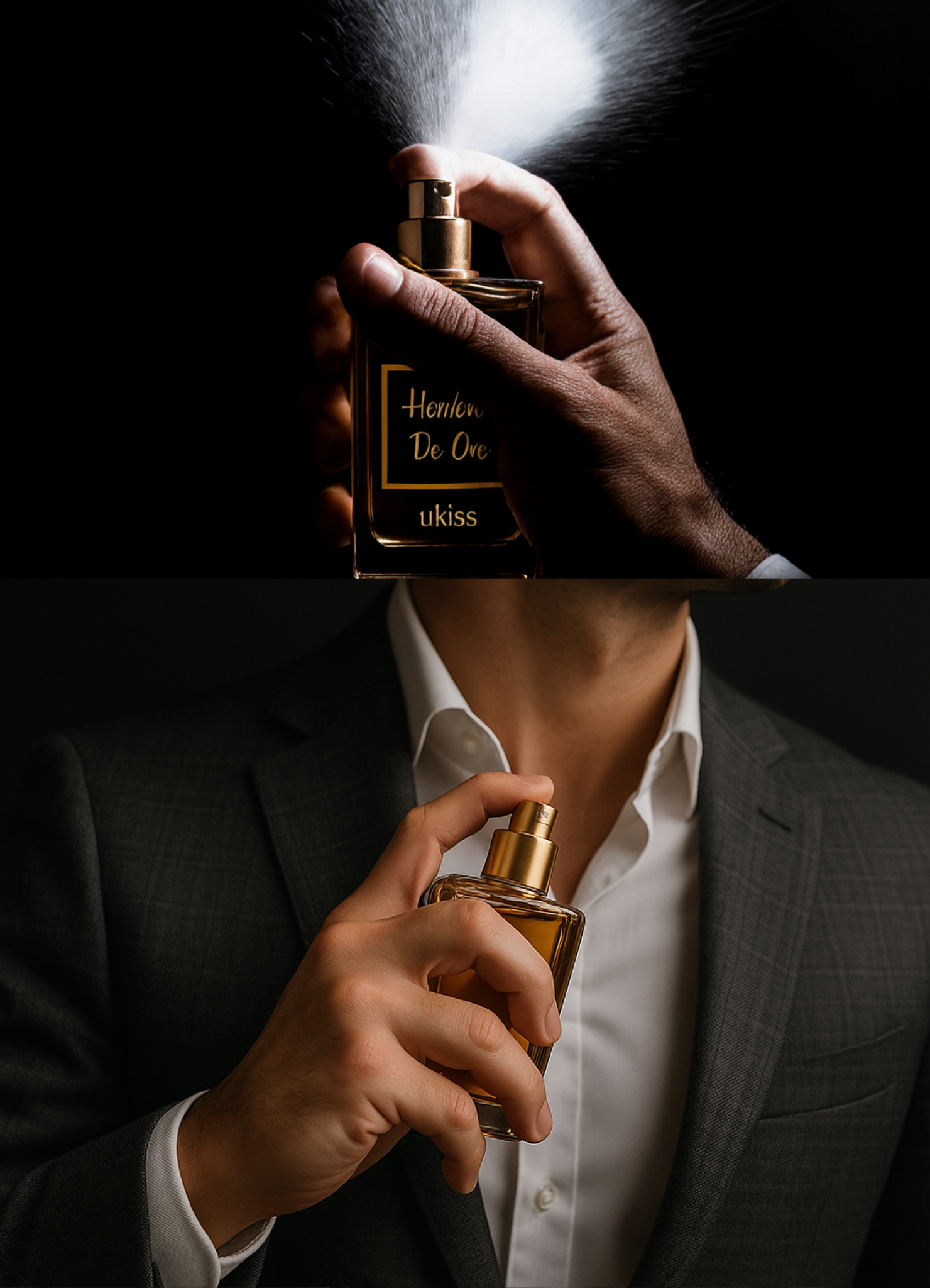 🔥 Hombre De Oro™ – Perfume Masculino con Feromonas para Atracción y Seducción Instantánea