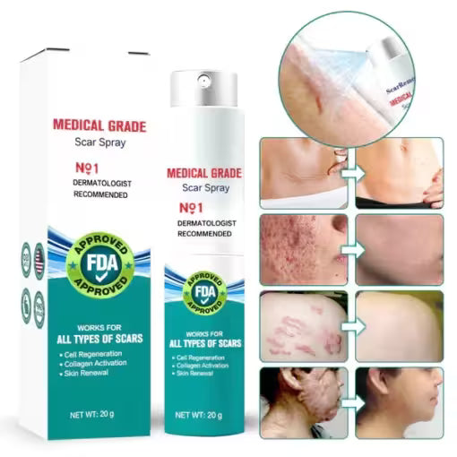 Spray Médico Regenerador de Cicatrices – Piel Lisa y Uniforme en Semanas