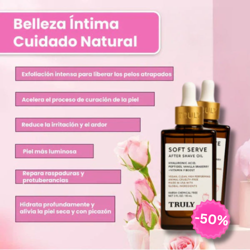 VERDADERA BELLEZA ✨ Aceite parte intima - Piel Radiante y Suave - OFERTA -50% ✨