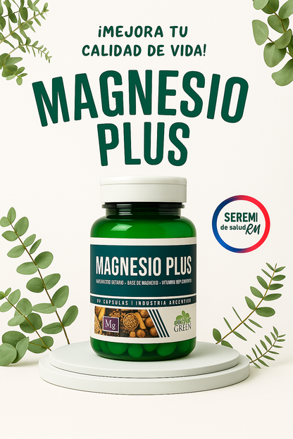 Magnesio Plus® – Relajación, Energía y Sueño Reparador en 30 Días