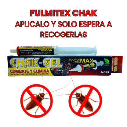 FULMITEX CHAK EXTERMINADOR DE CUCARACHAS Y HORMIGAS🪳+ ENVÍO GRATIS