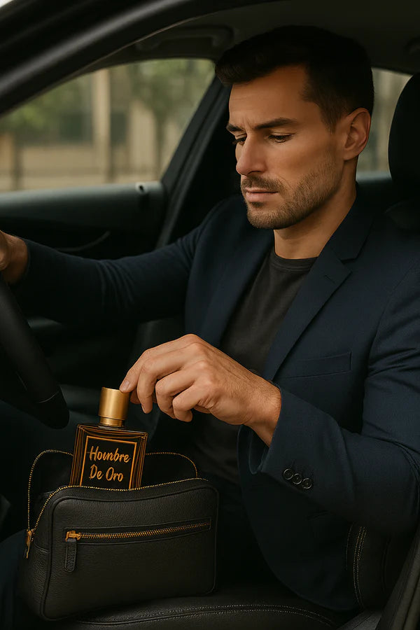 “Hombre De Oro™ – El aroma de la química instantánea”