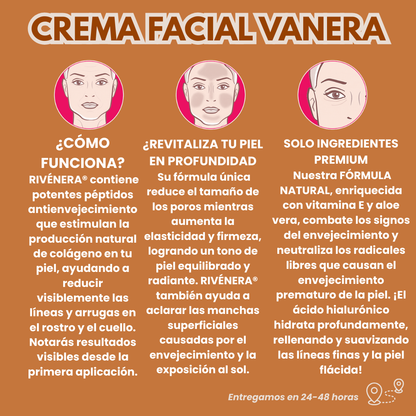Crema Facial Vanera