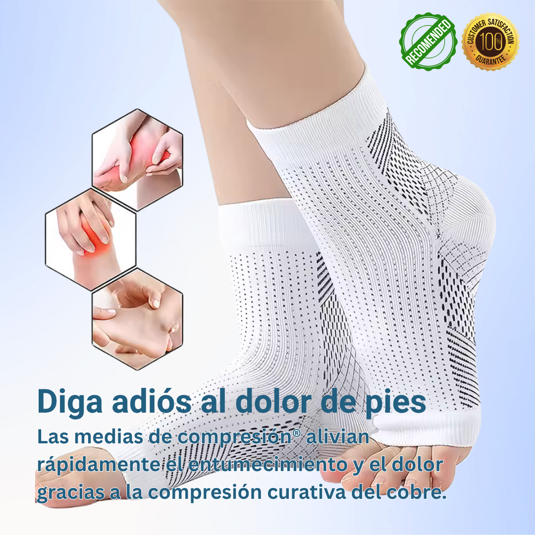 2x1 Hoy – Piedeluxe® Calcetines terapéuticos de lujo