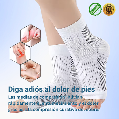 2x1 Hoy – Piedeluxe® Calcetines terapéuticos de lujo