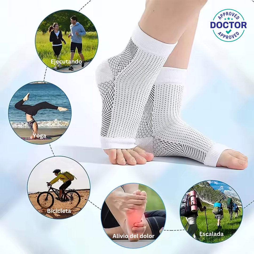 2x1 Hoy – Piedeluxe® Calcetines terapéuticos de lujo