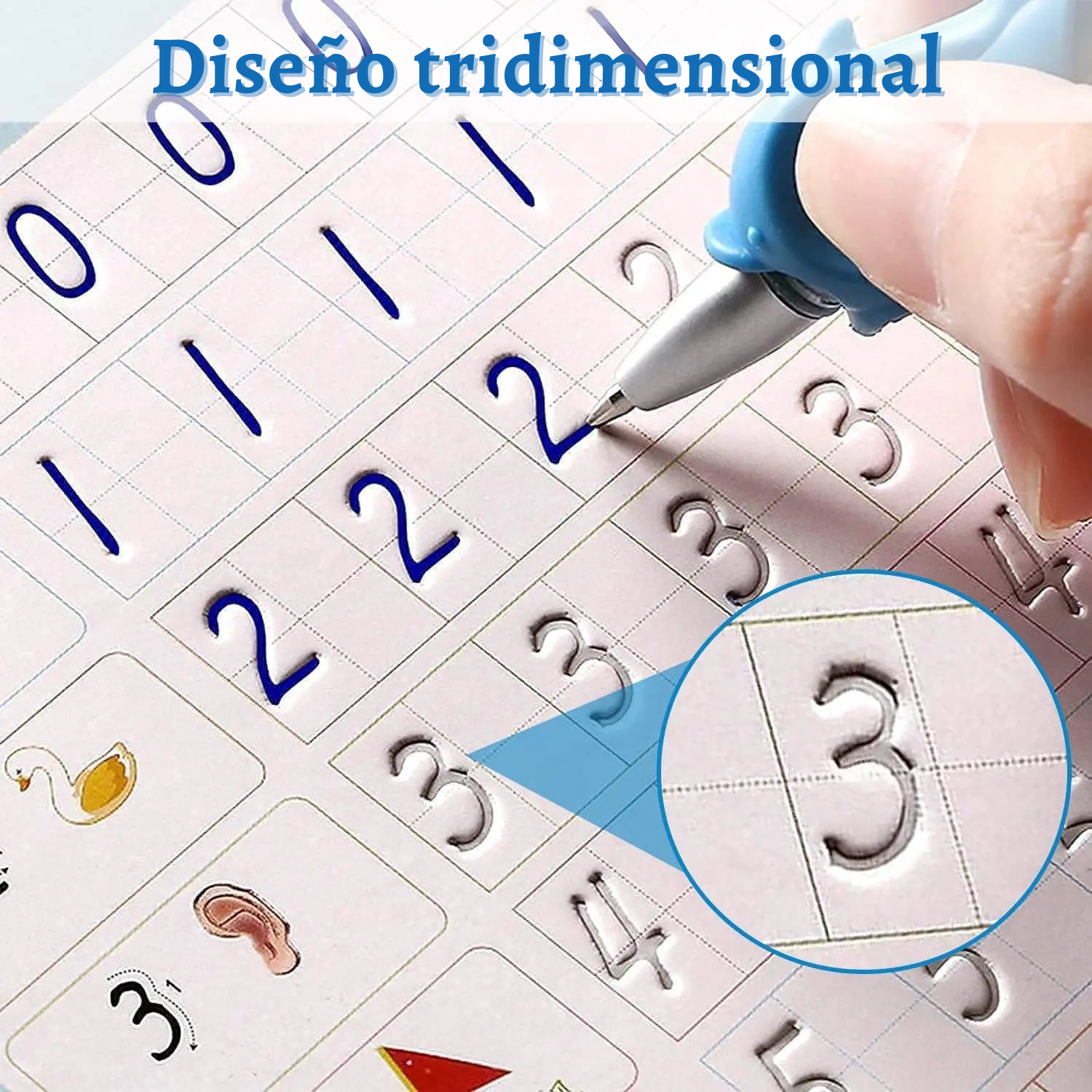 Mi primer cuaderno de práctica de escritura para niños