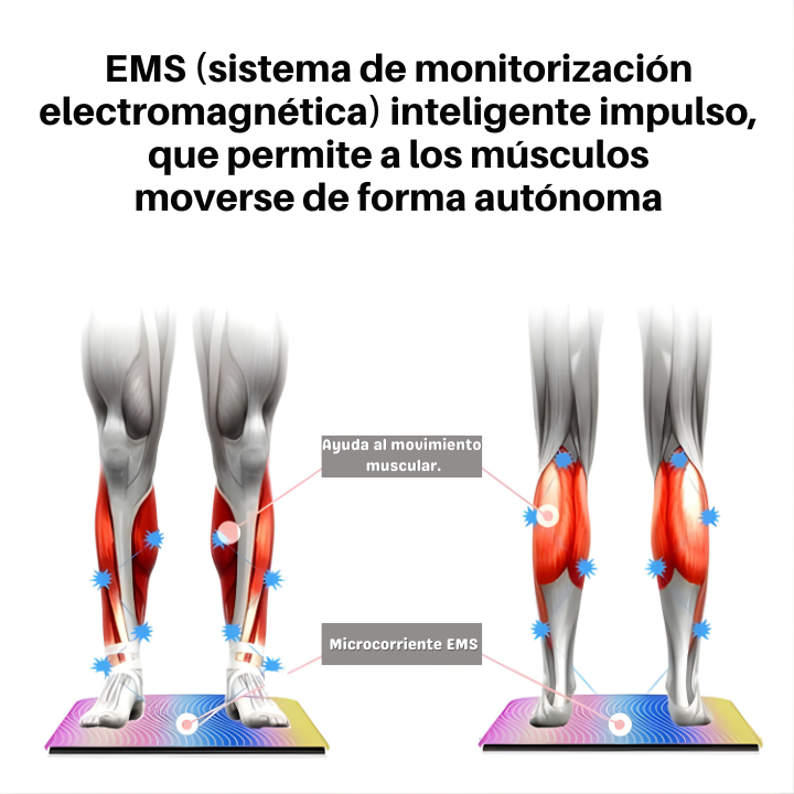 Masajeador de pies EMS - Relájate. Recarga energías. Revitaliza tus pies.